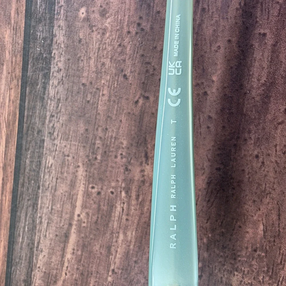 Ralph Lauren RA5138 Dark Havana Mint Green Square Eyeglass Frames 58-16-135